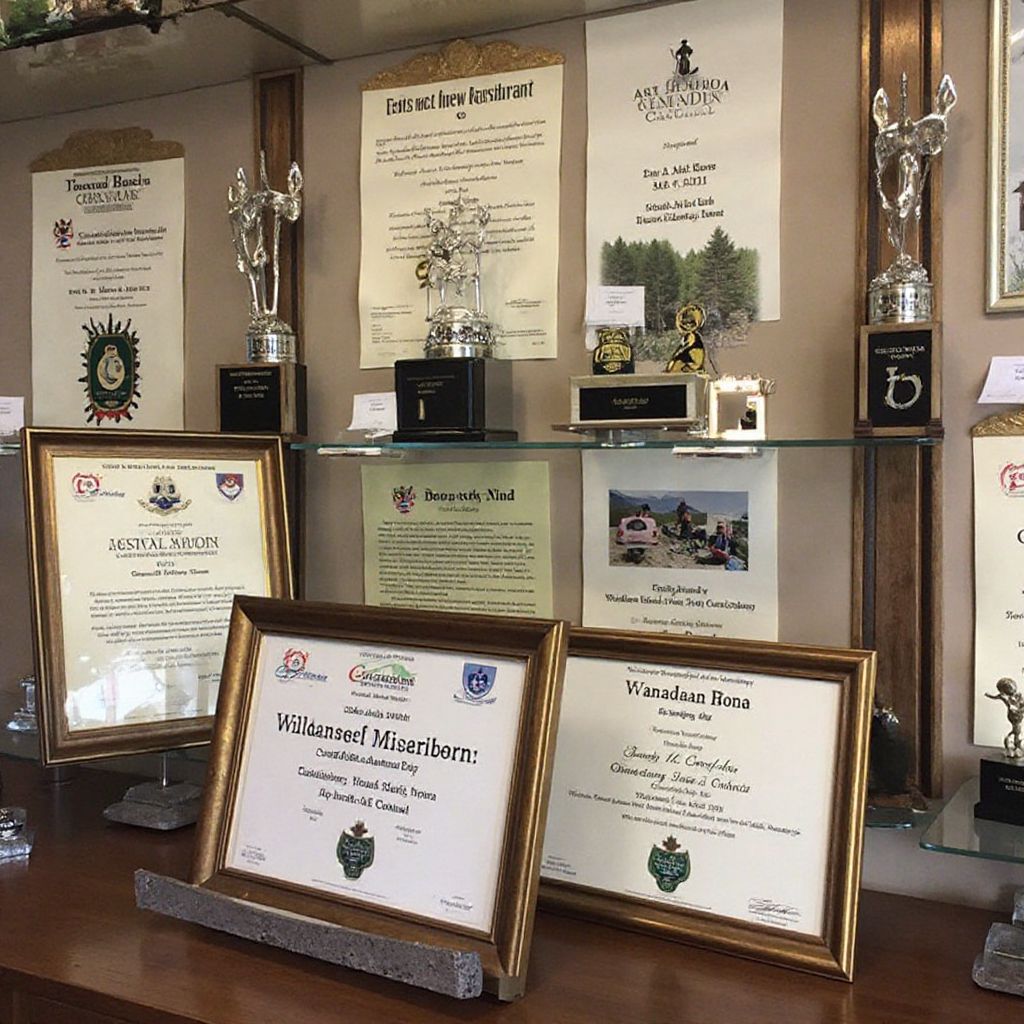 Company achievements and awards